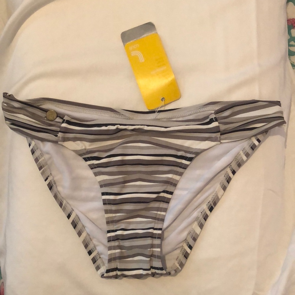 Lolé Rio bikini black stripes S